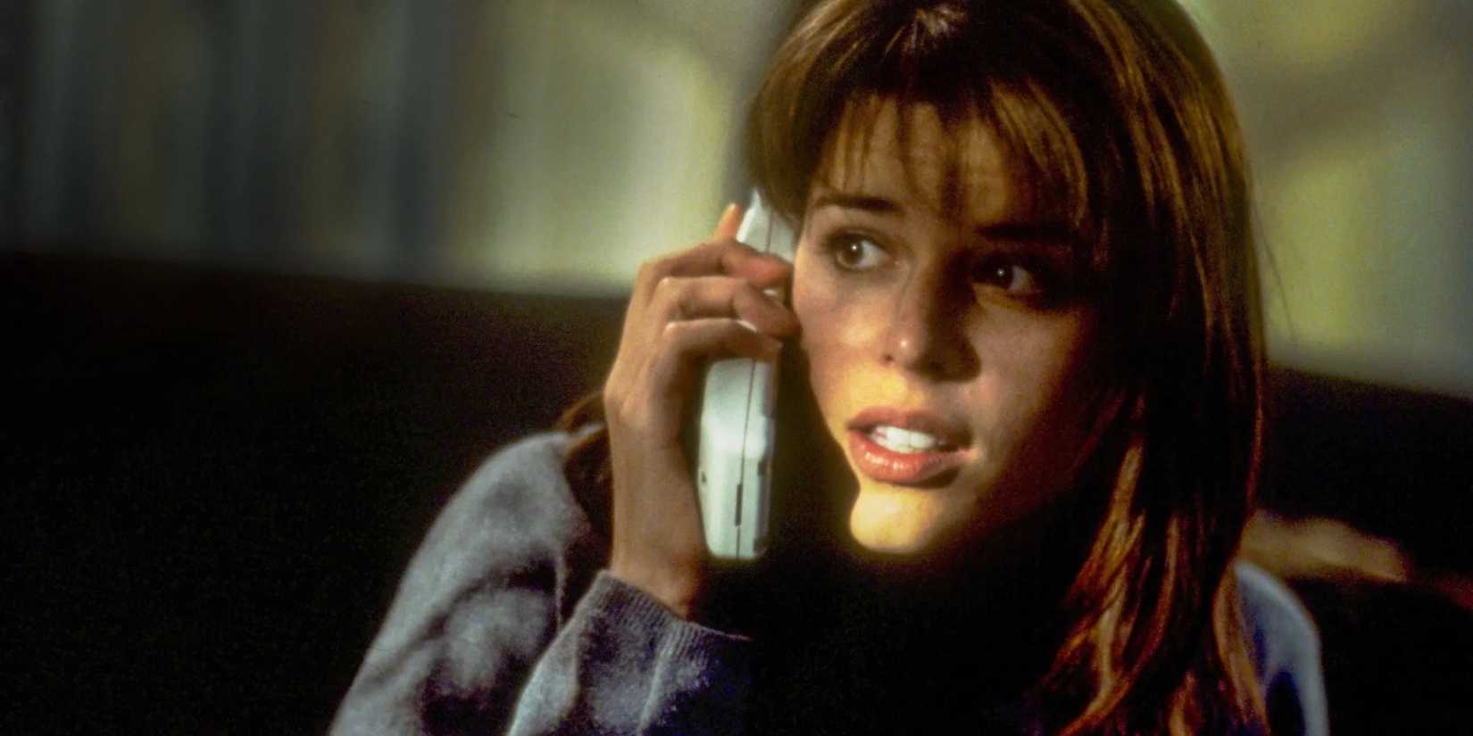 Sidney Prescott on the phone in Scream