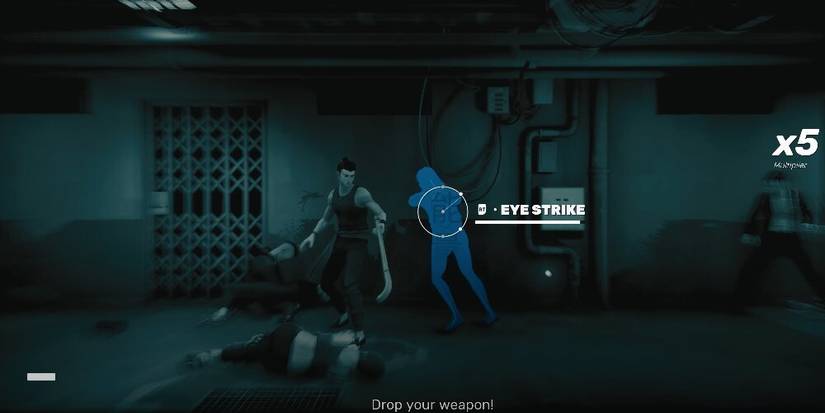 Player using Focus mode in Sifu 