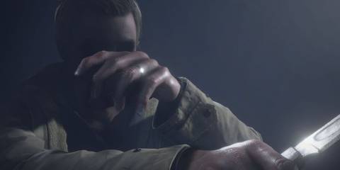 Ethan covering his face 