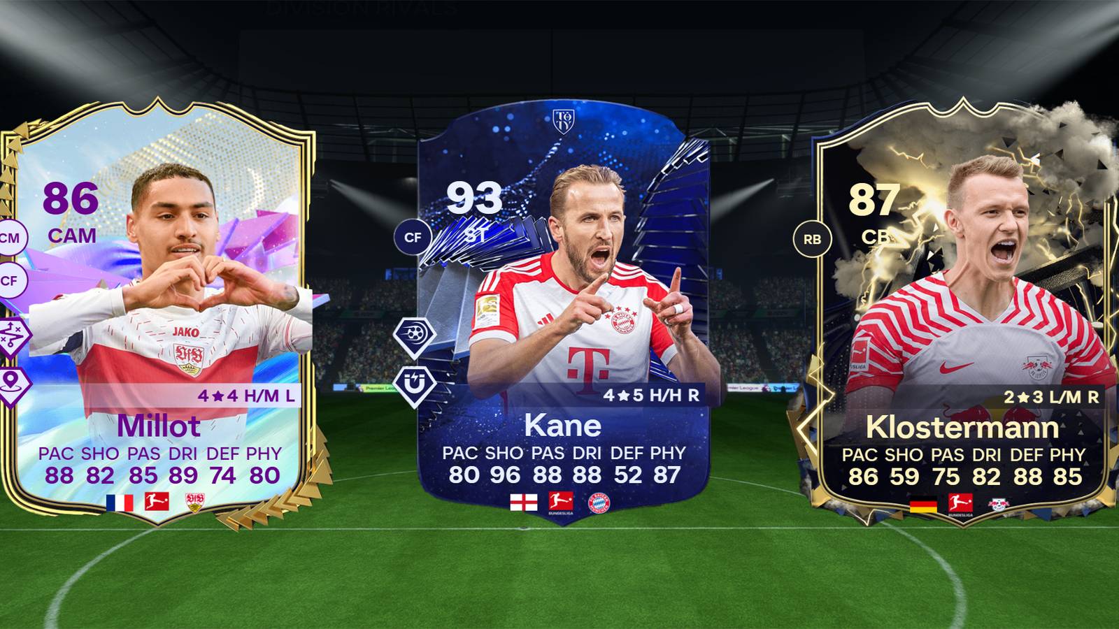 New best Bundesliga team builds in EA Sports FC 24