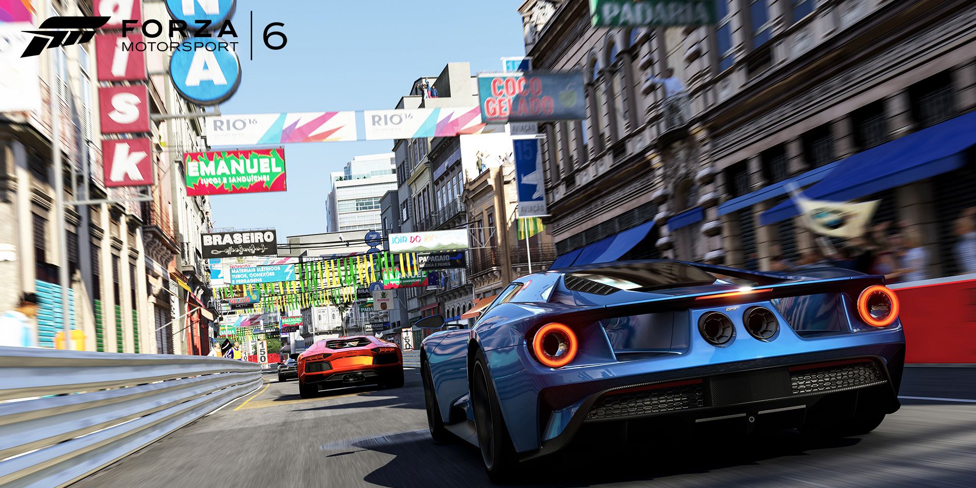 Screenshot from Forza Motorsport 6 displaying a Ford GT-1