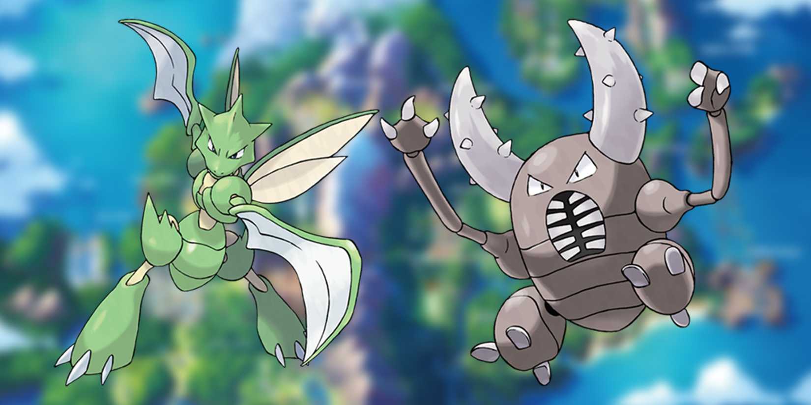Scyther & Pinsir In Pokemon