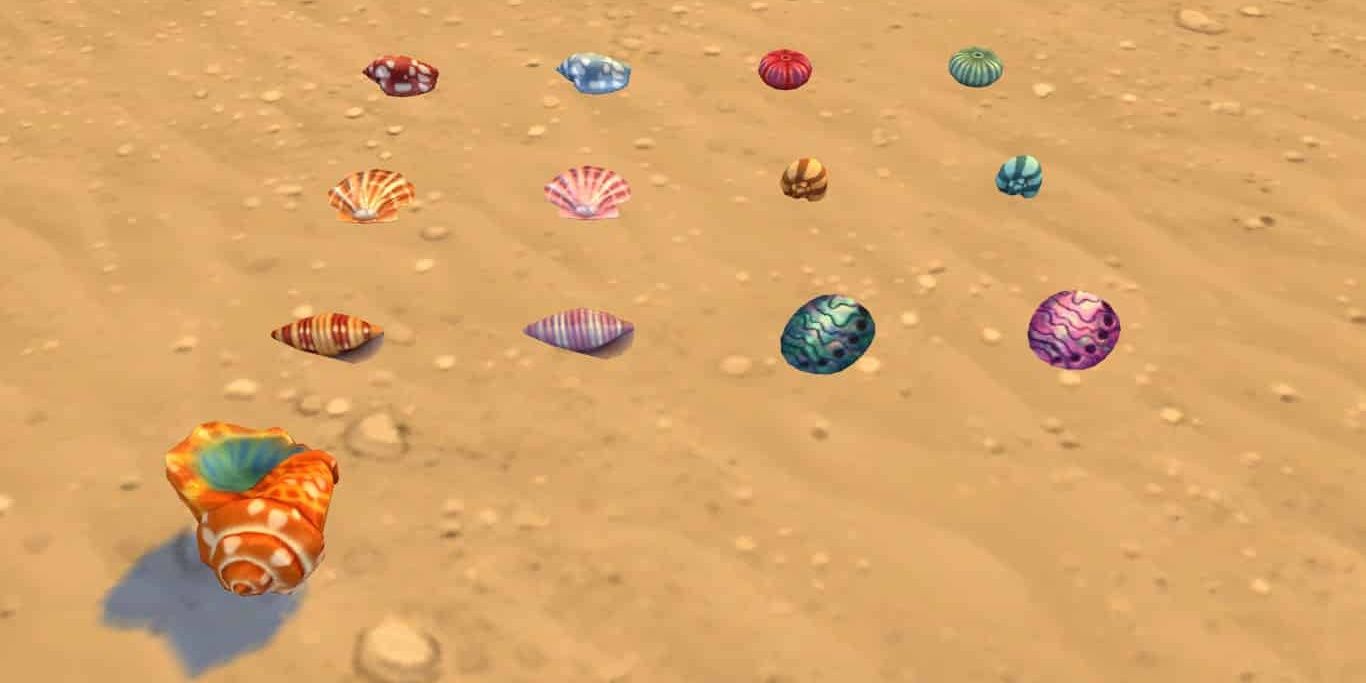 Seashells in The Sims 4