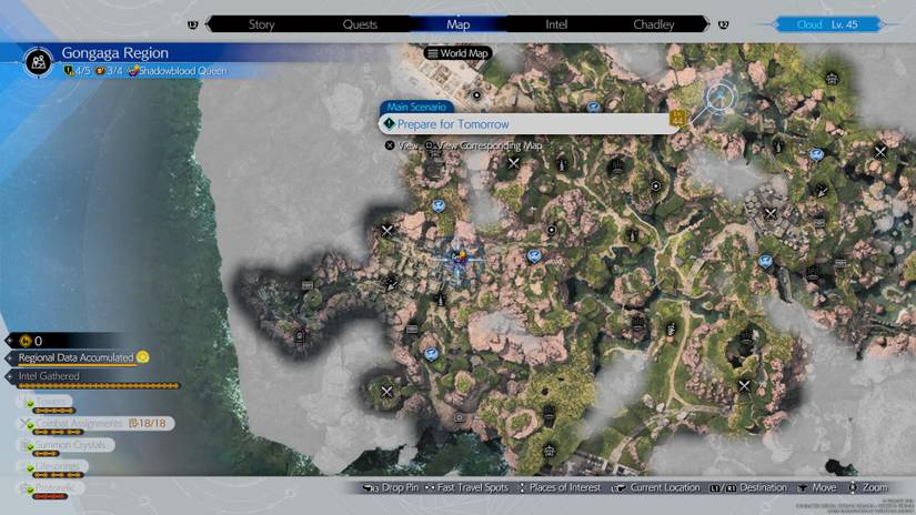 Shadowblood Queen in Gongaga Region Final Fantasy 7 Rebirth