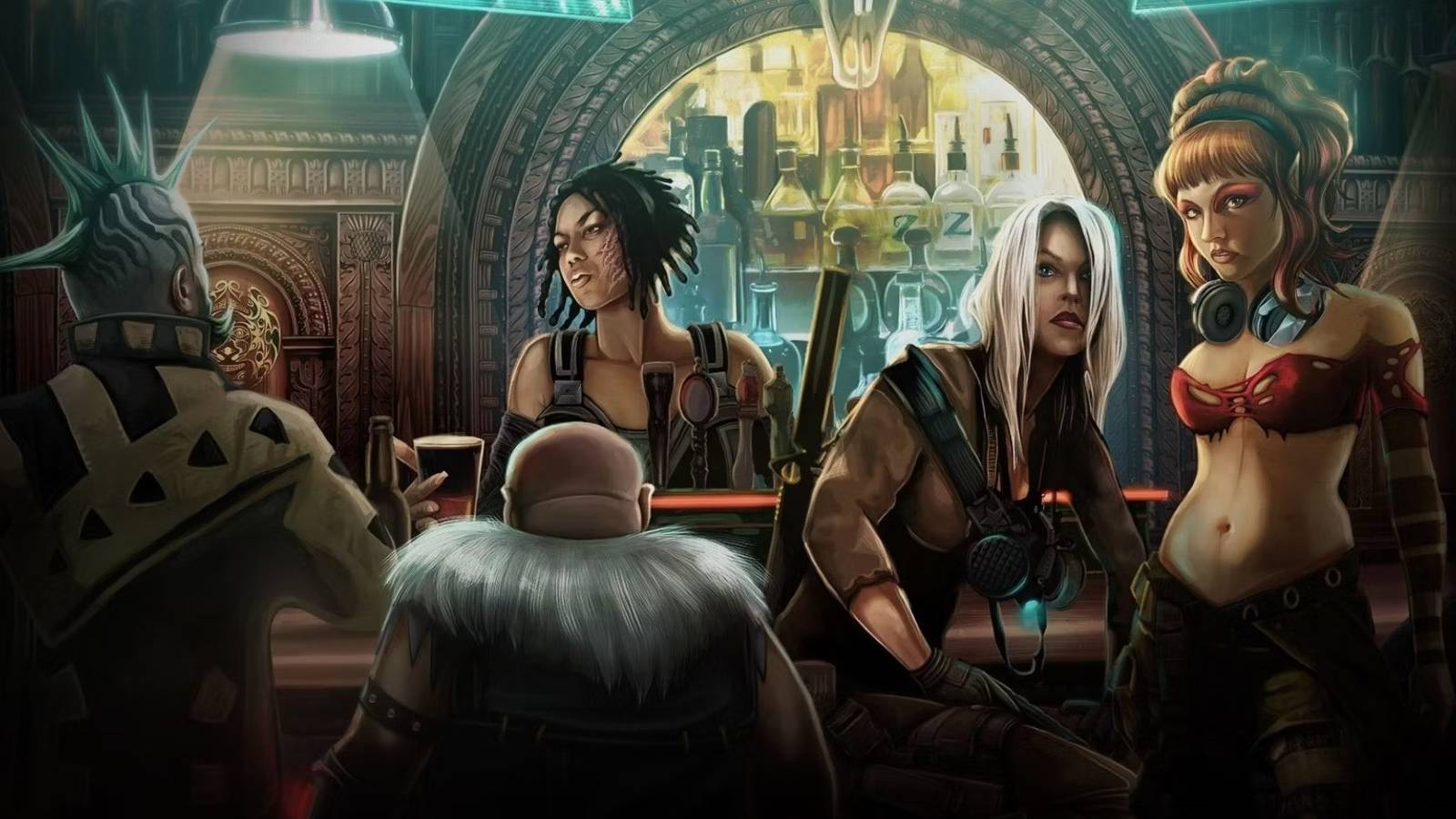 shadowrun returns art book cover