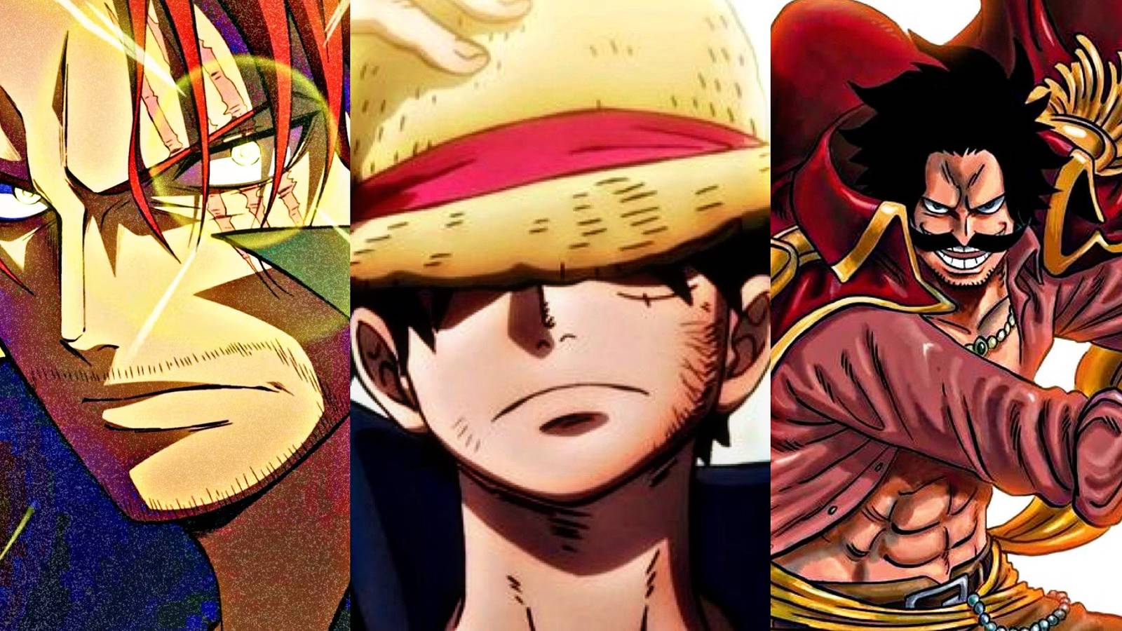 shanks luffy roger born conquerors one piece