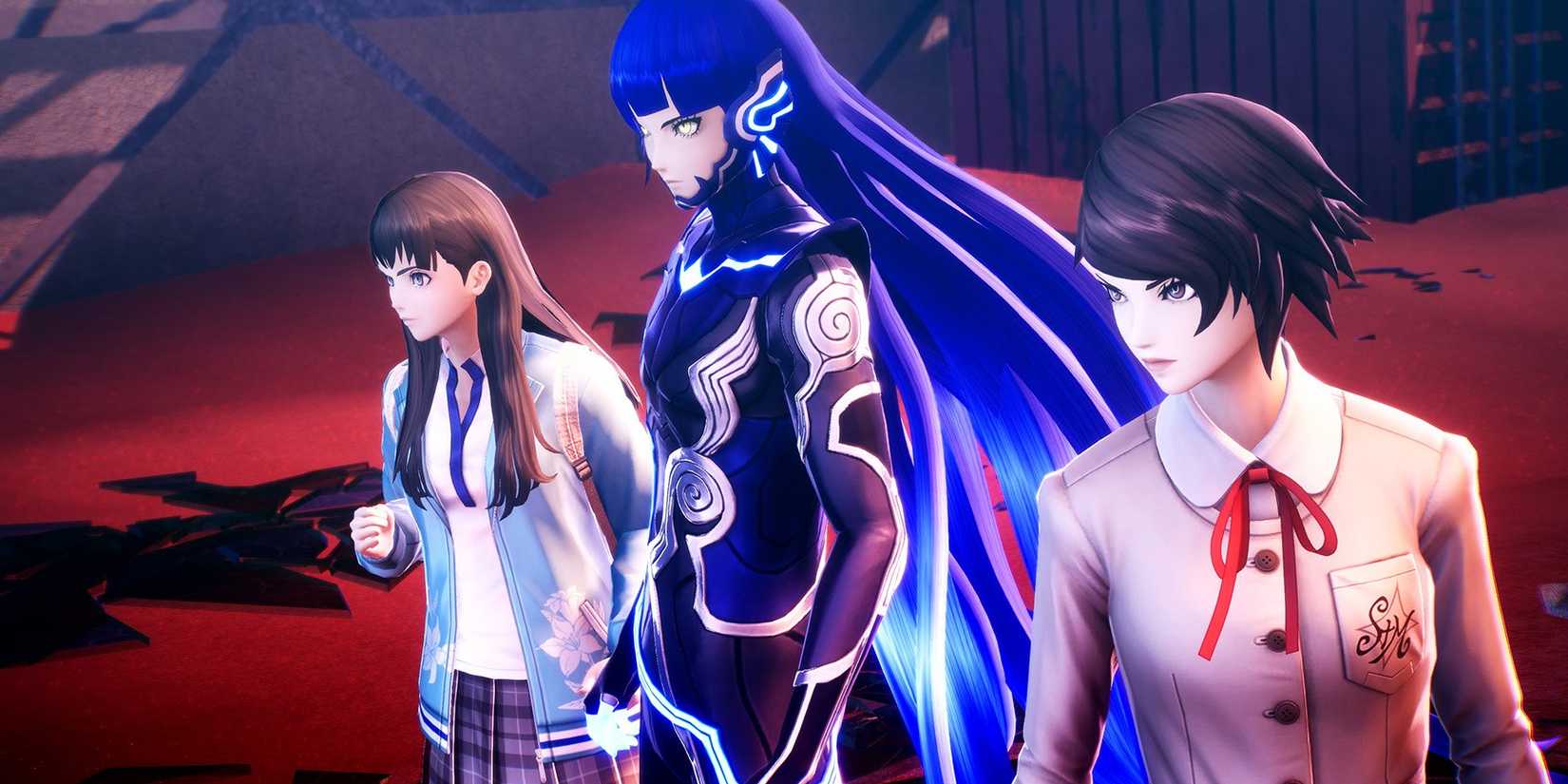 shin megami tensei 5 vengeance main characters ready for battle