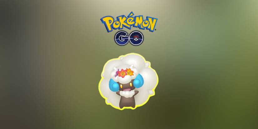 Shiny Flower Crown Whimsicott in Pokemon GO