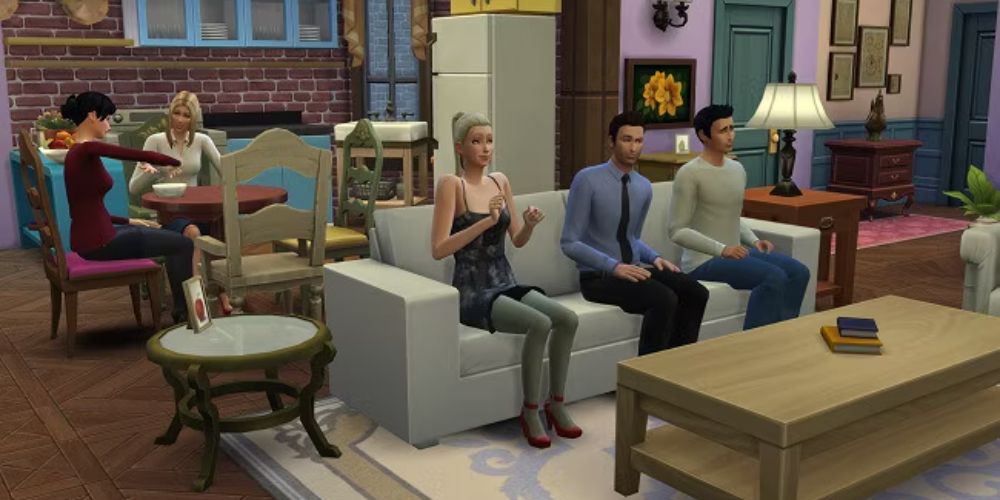 Sims Sitcom Recreations - Friends Monica Apartment