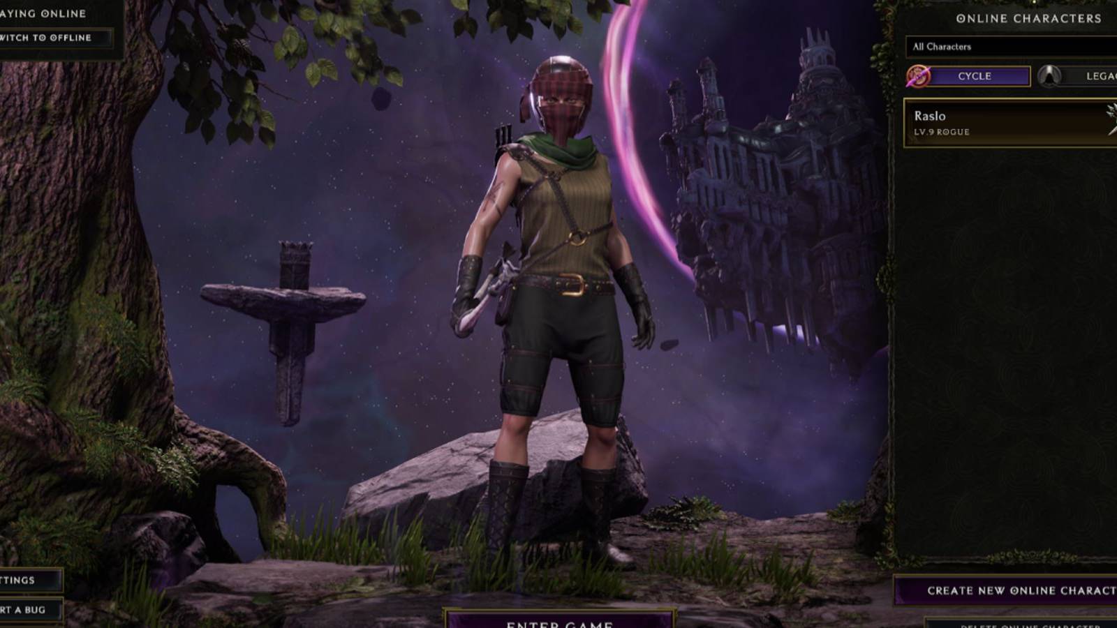 Last Epoch character