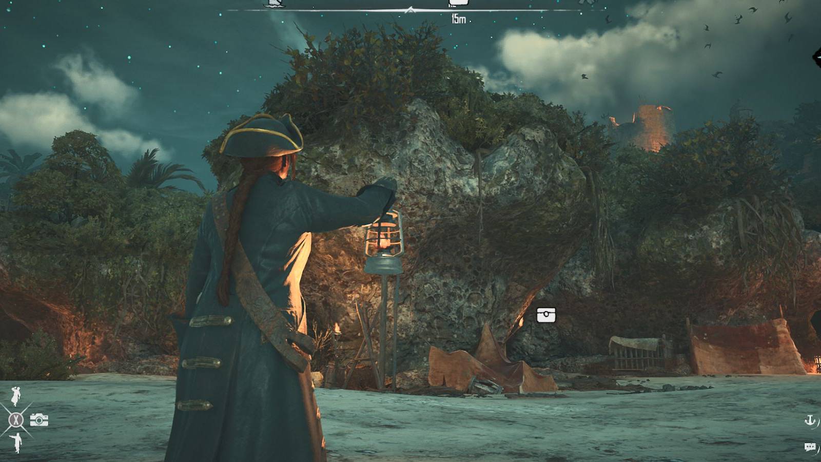 skull and bones where to find poachers cache 