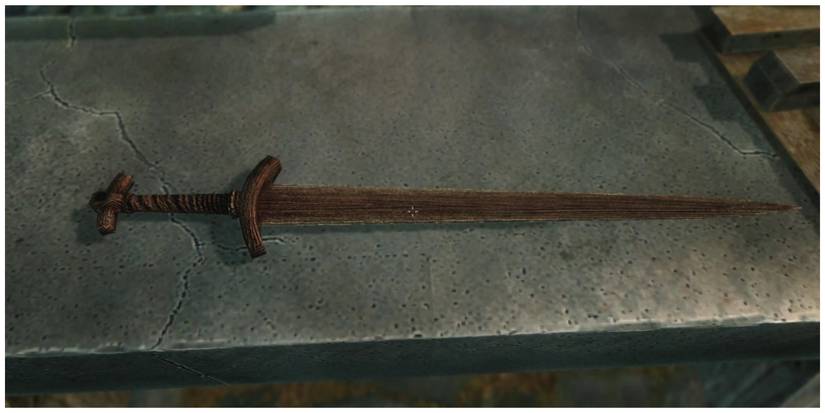 skyrim wooden sword