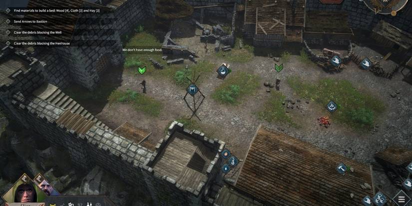 snippet from the game Siege Survival Gloria Victis