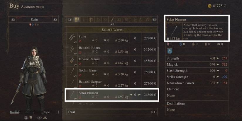 solar numen in dragon dogma 2