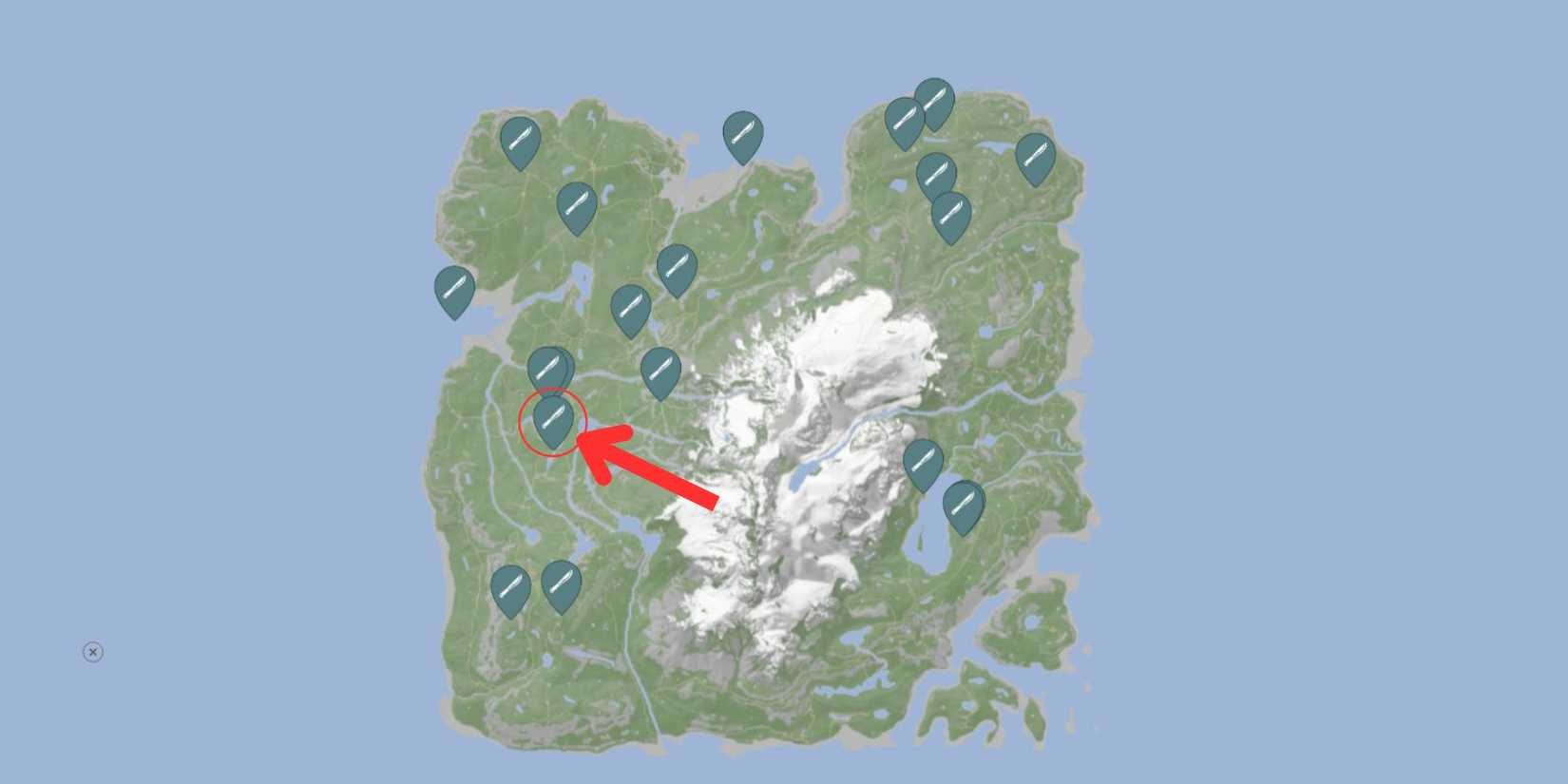 Sons of the Forest 1.0  Stun Baton Location