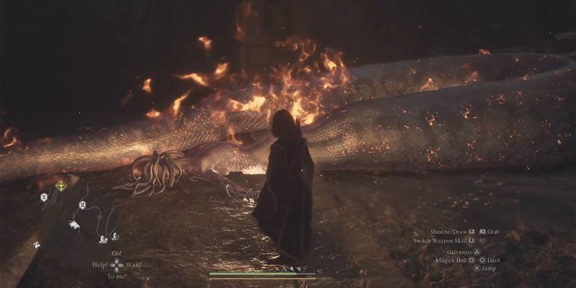 sorcerer against medusa in dragons dogma 2