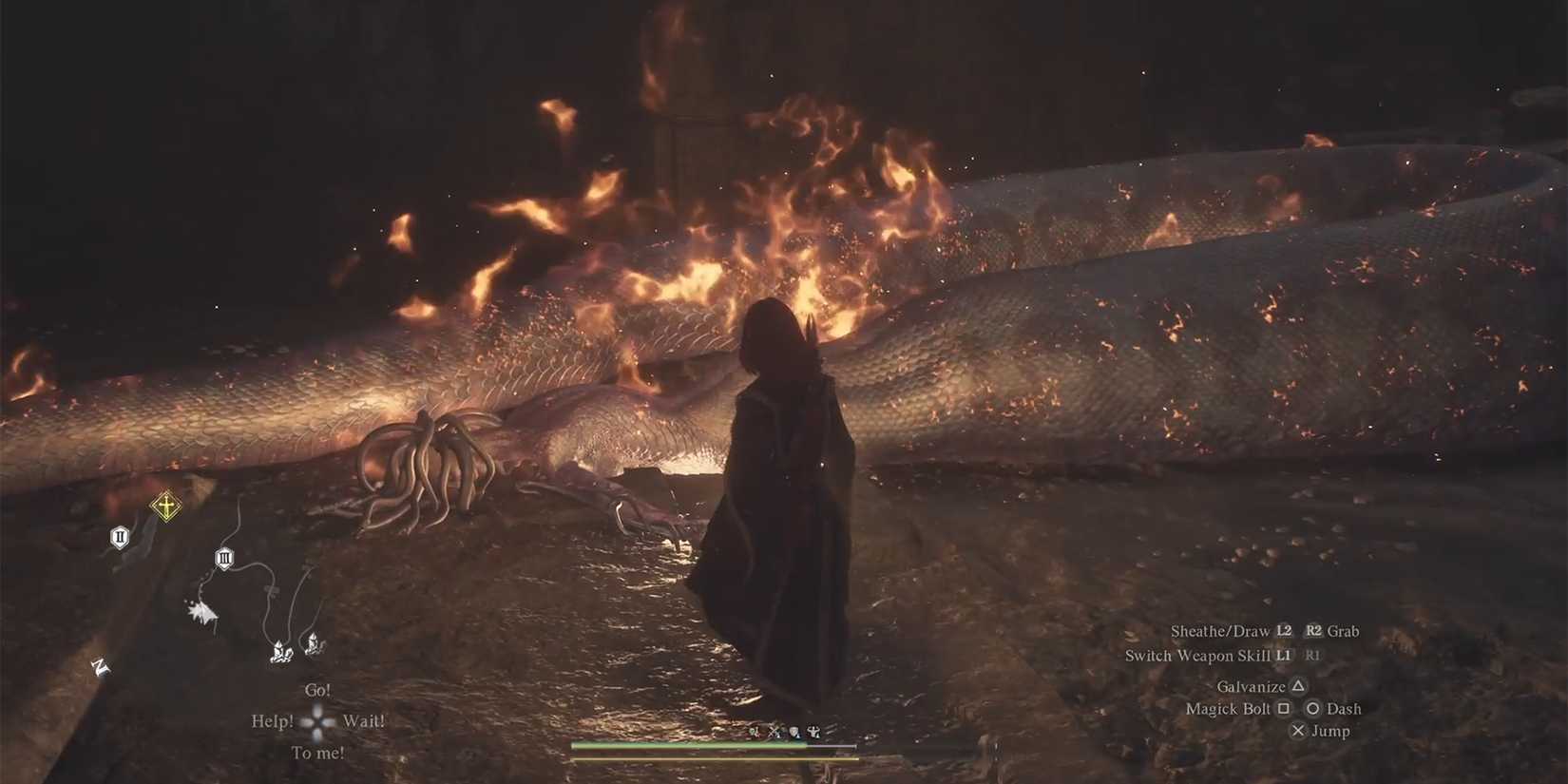 sorcerer against medusa in dragons dogma 2