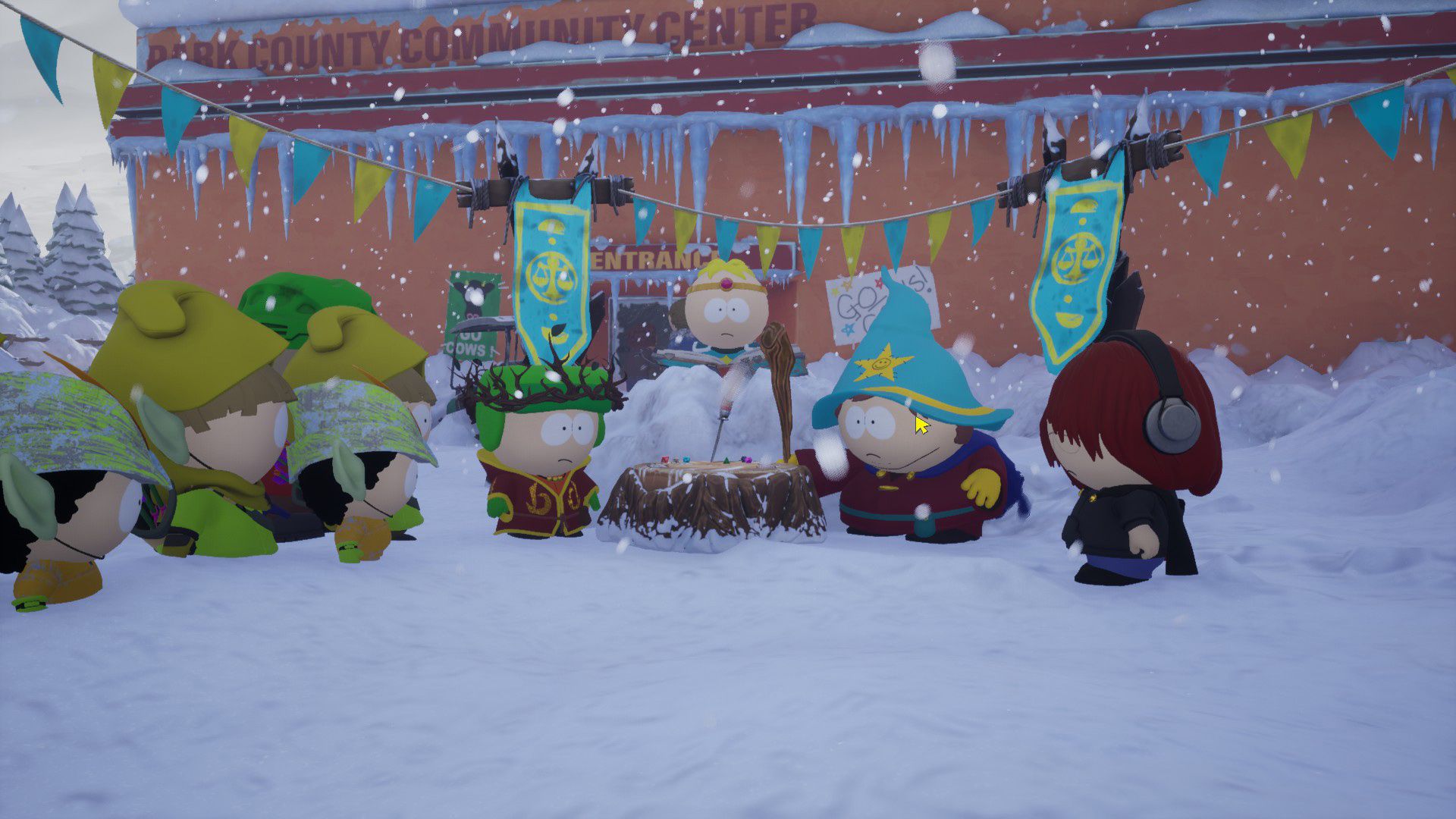 south park snow day face off 2