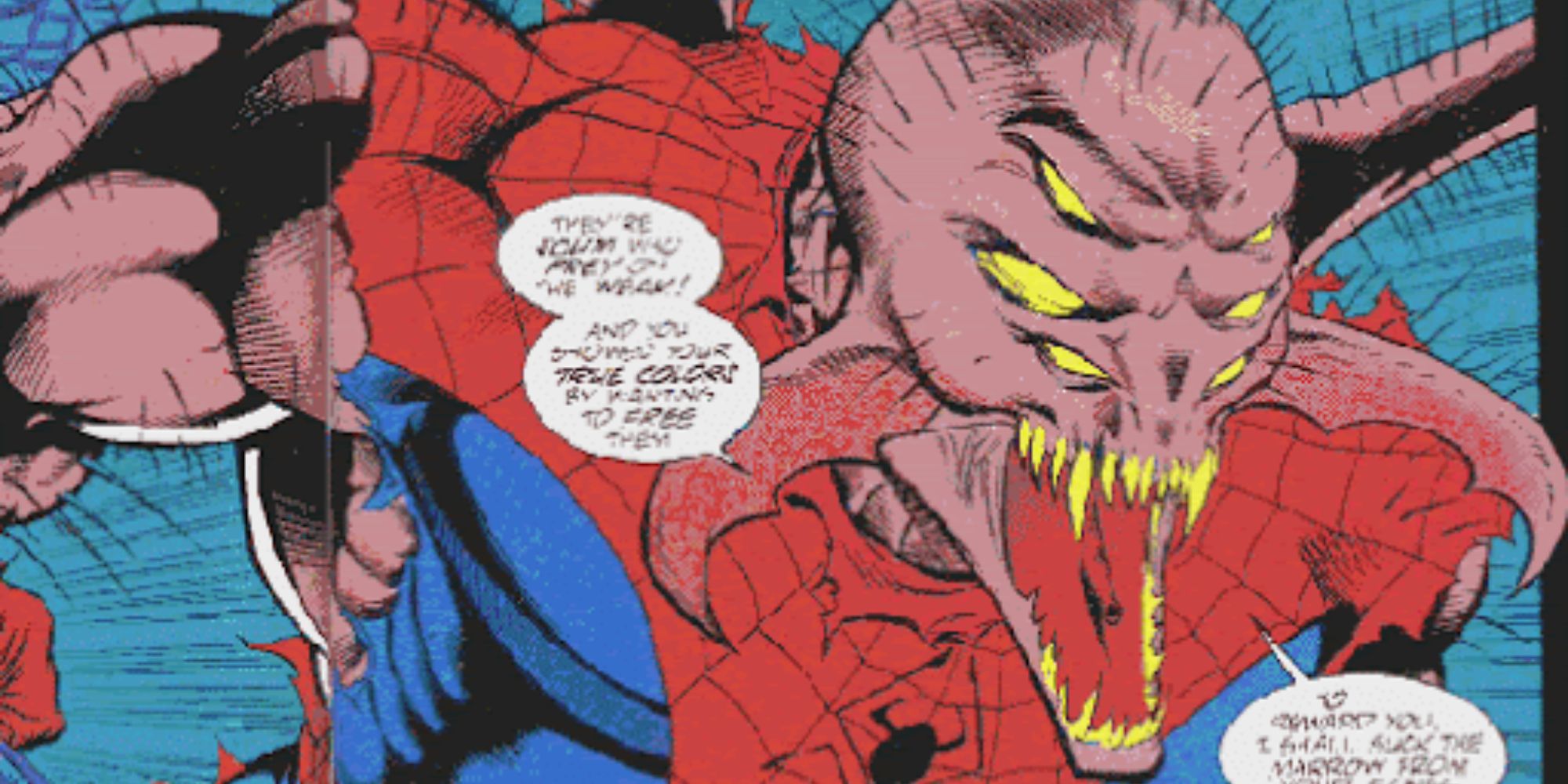 Spider-X in a battle scene