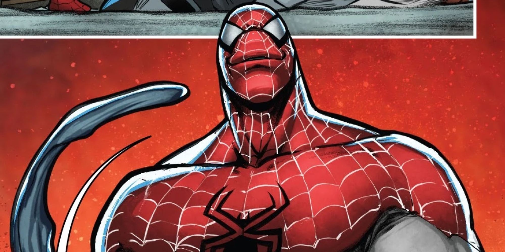 Spidercide in a comic book