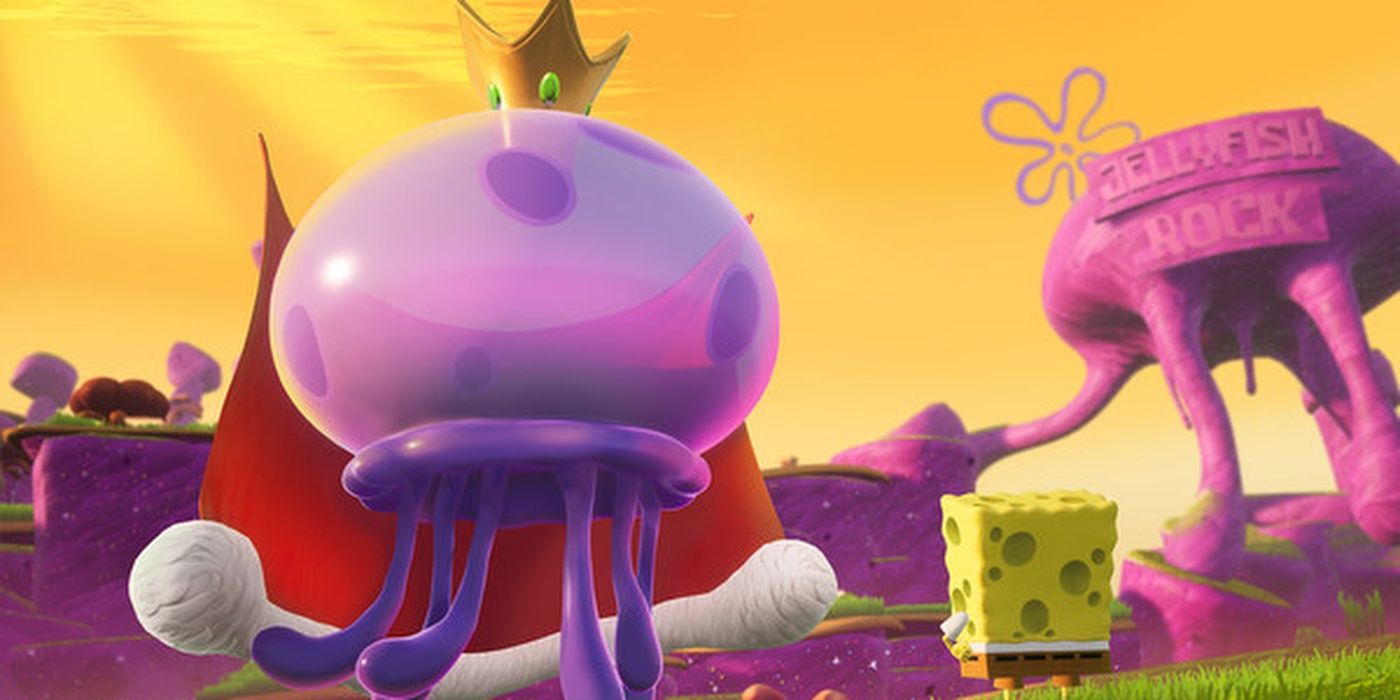 Spongebob Squarepants and King Jelly