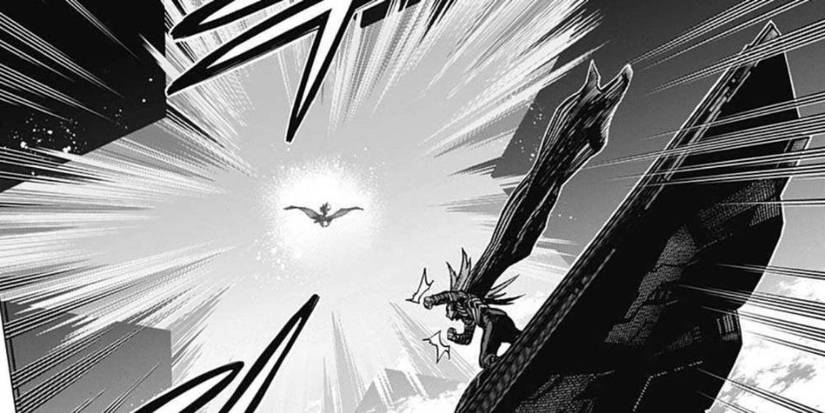 Star and Stripe using New Order against Shigaraki.