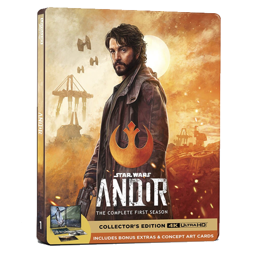 Star Wars Andor Season One 4k Blu-ray Steelbook