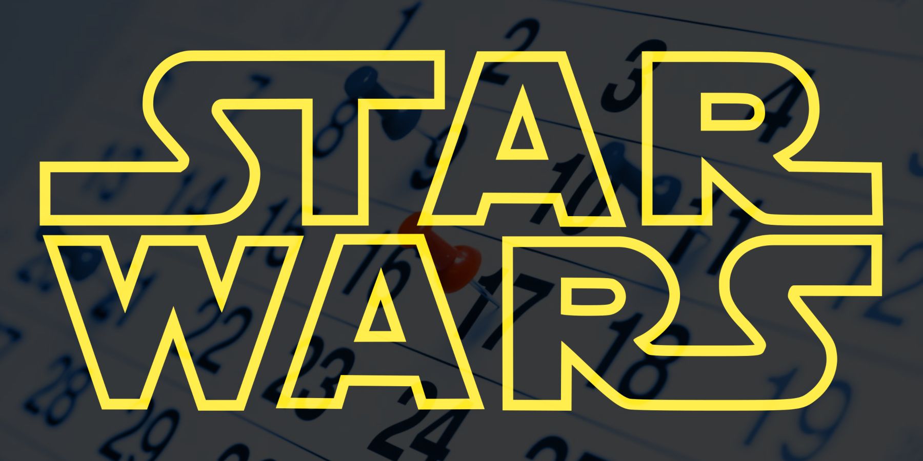 Star Wars Logo Calendar