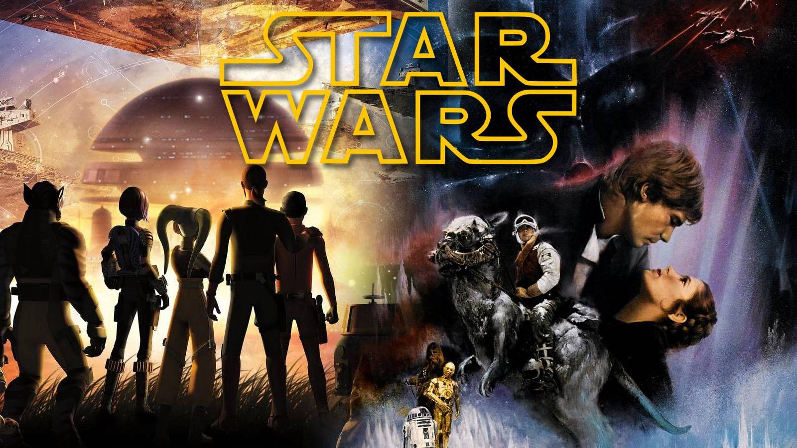Posters for Star Wars Rebels and The Empire Strikes Back