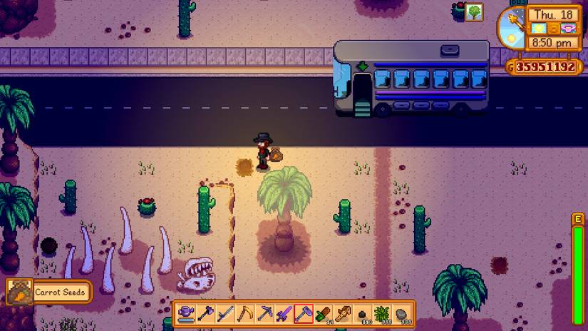 Stardew Valley Carrot Till