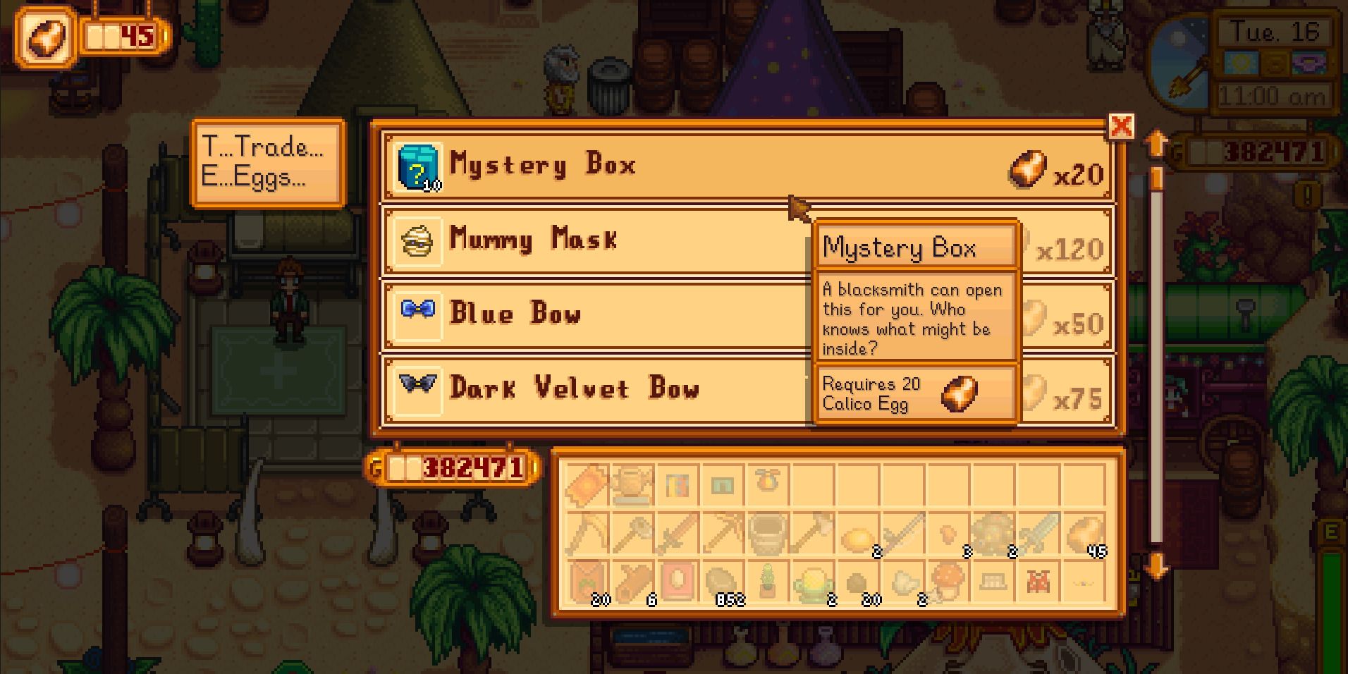 Stardew Valley: How to Find Mystery Boxes