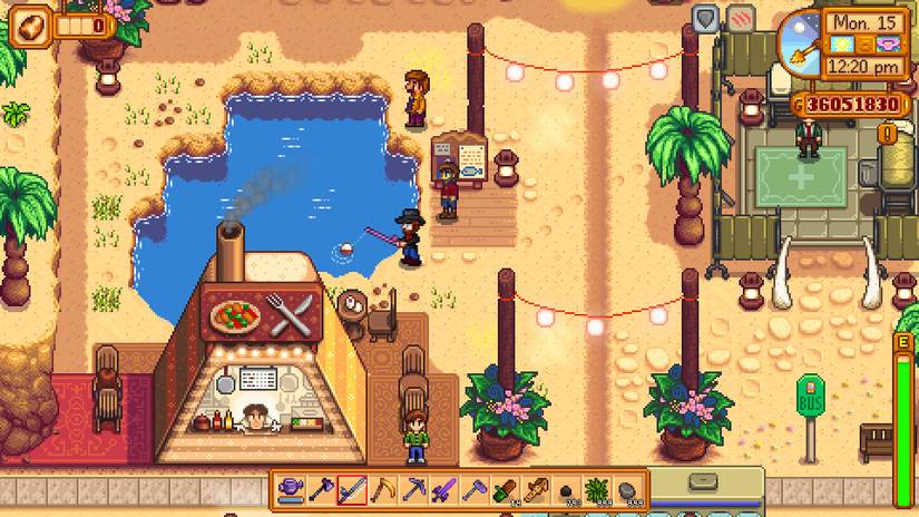 Stardew Valley Desert Festival Willy