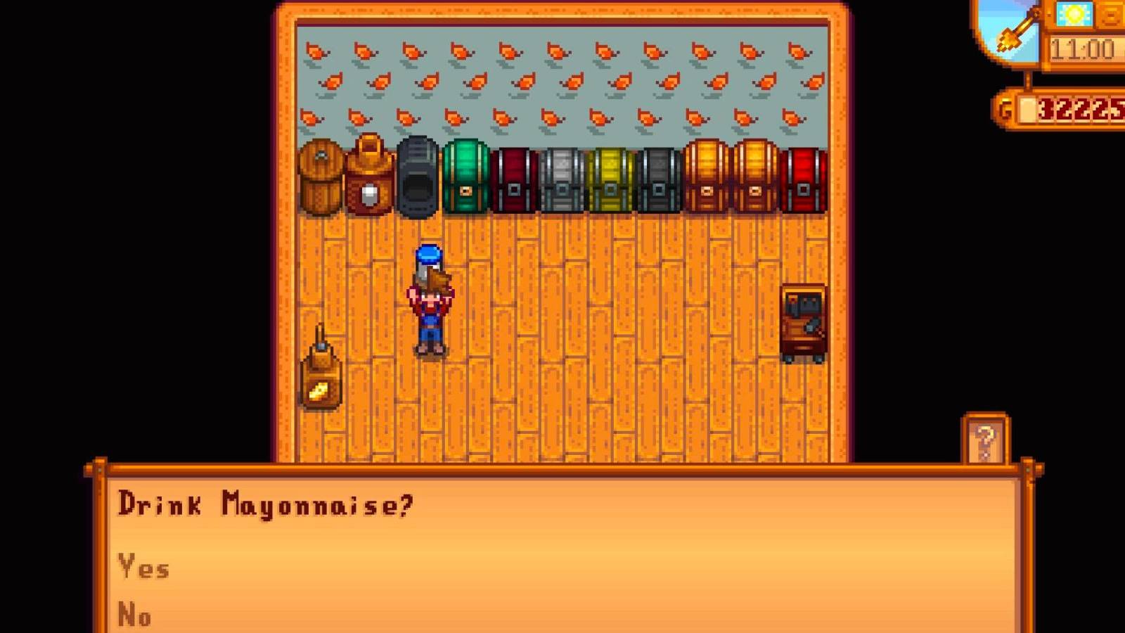 Stardew Valley How to Drink Mayonnaise