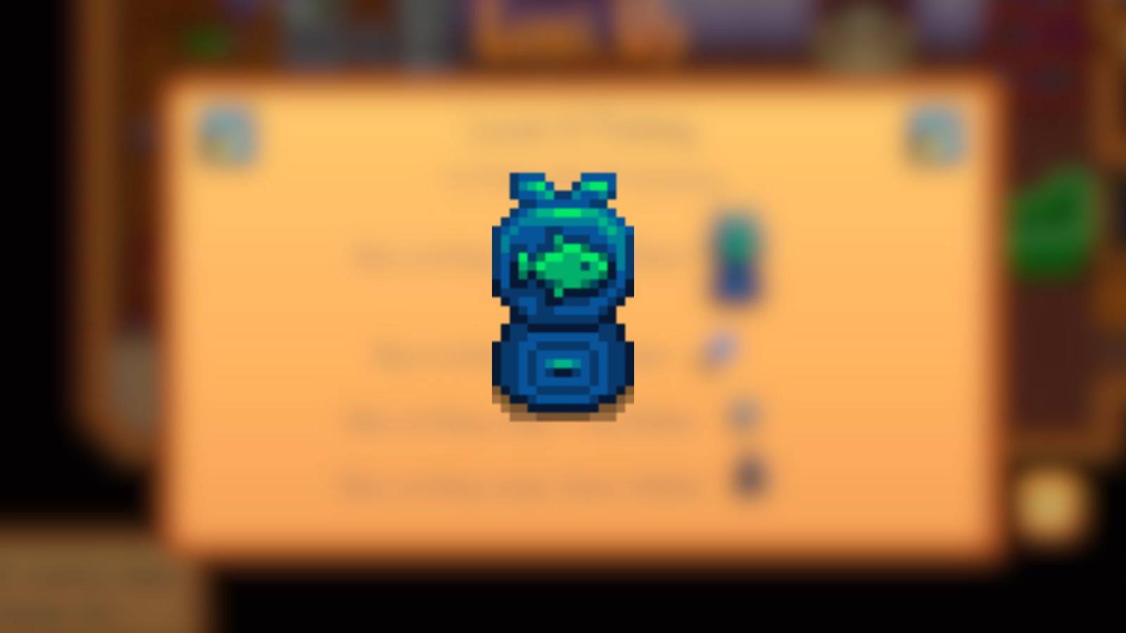 stardew valley bait maker