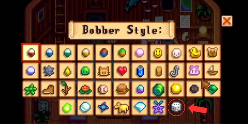 how to randomize bobber styles in stardew valley.