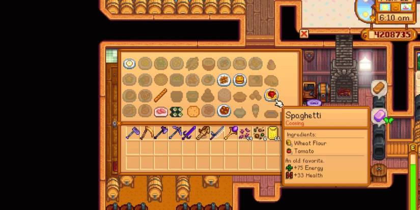 Recipe card for Spaghetti