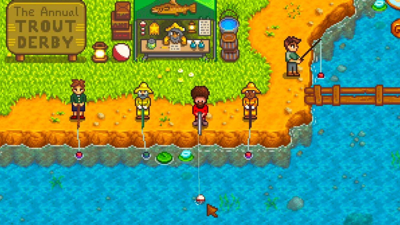 Stardew Valley Trout Derby event