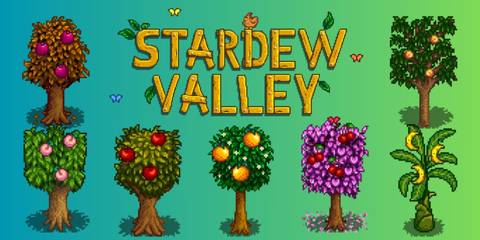 Explaining the discussions about Stardew Valley's new fruit tree mechanic in update 1.6