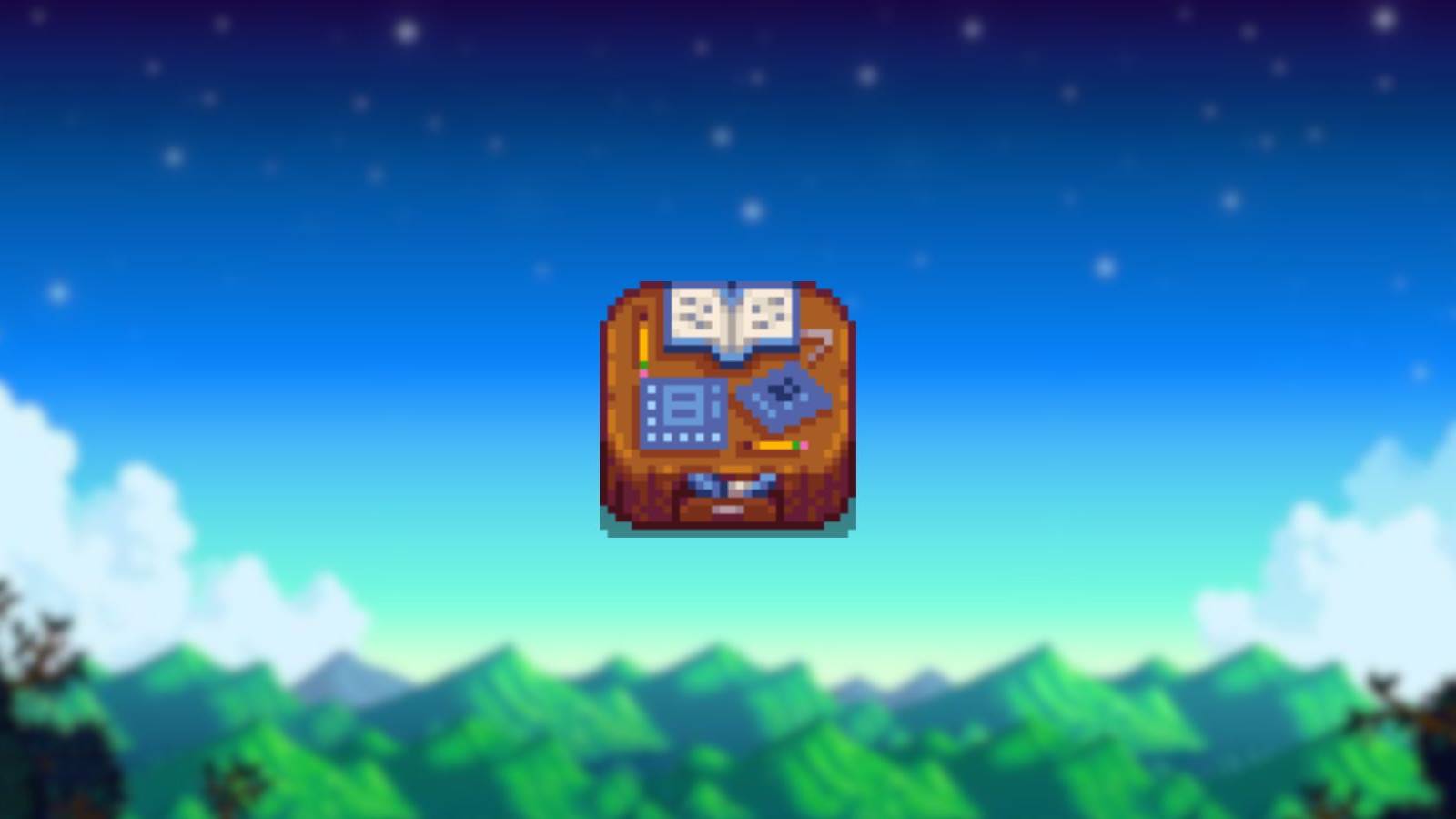 Catalogue in Stardew Valley