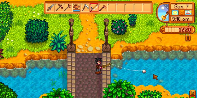 Stardew Valley fishing 