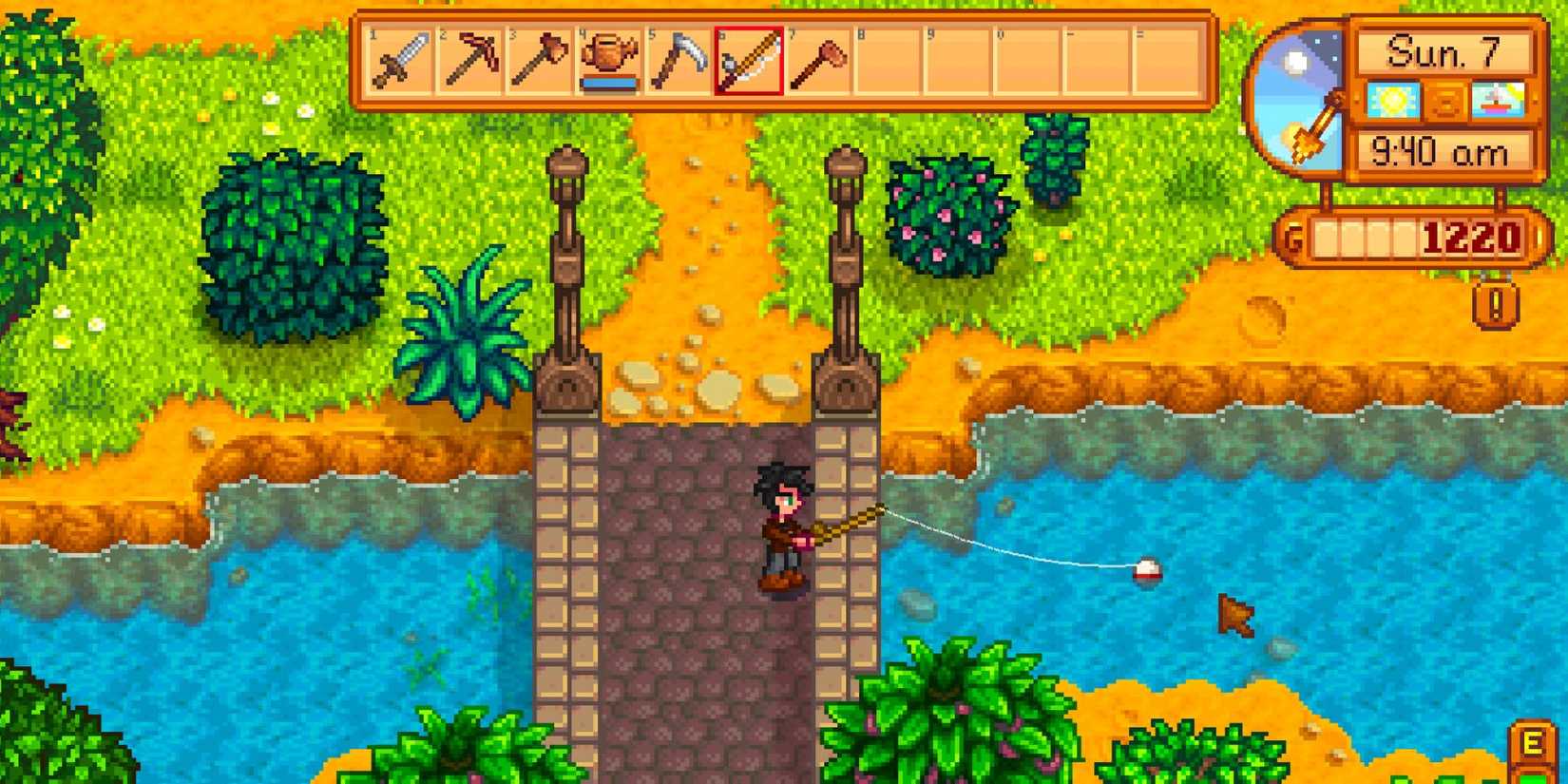 Stardew Valley fishing 