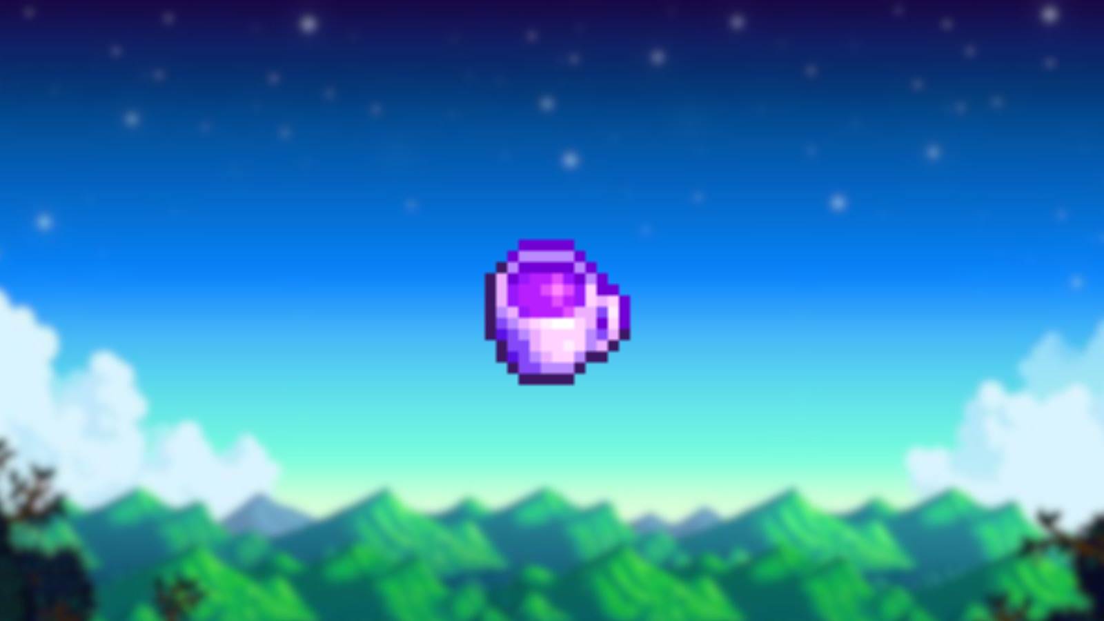 Stardrop Tea in Stardew Valley