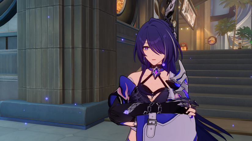 Acheron's second idle animation in Honkai Star Rail