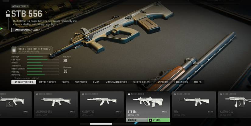 STB 556 Call Of Duty Warzone Assault Rifle