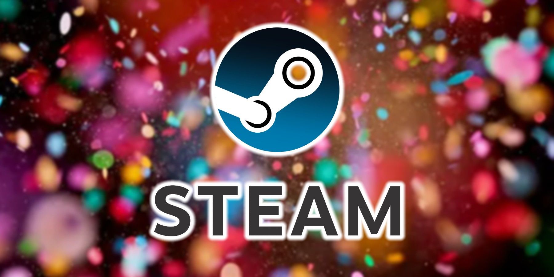 steam-logo-blurred-celebration-background