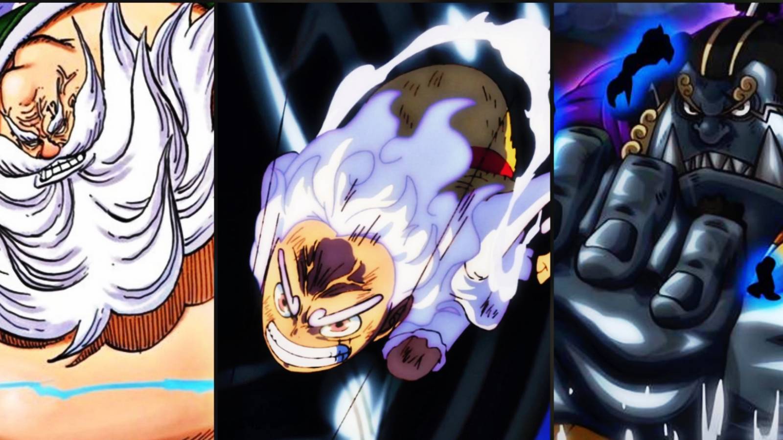 Straw Hat Grand Fleet Haki Users