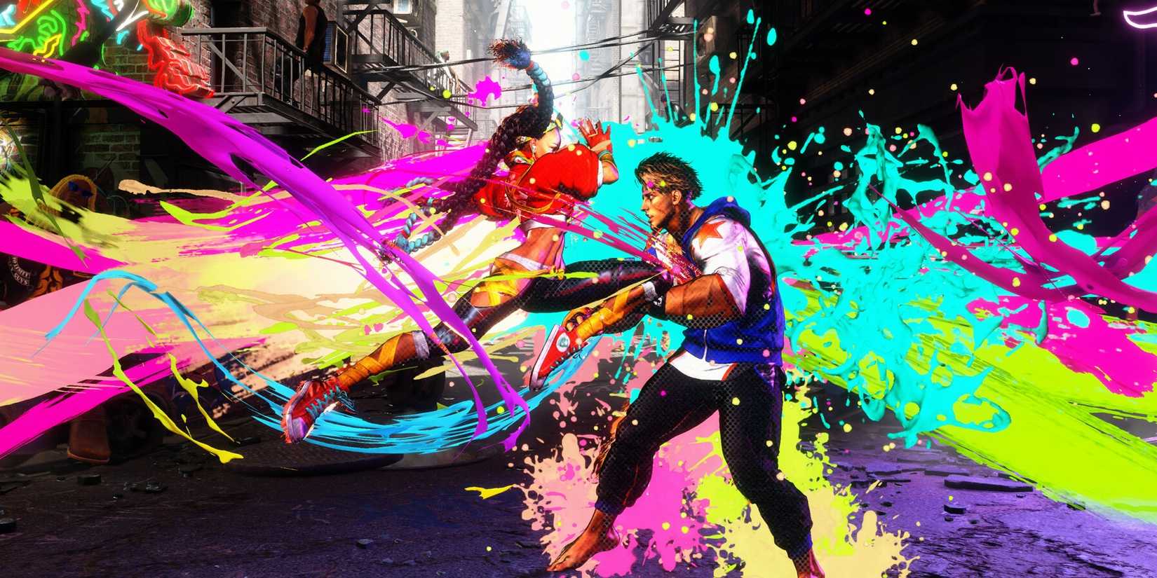 Street Fighter 6 Kimberly vs Luke