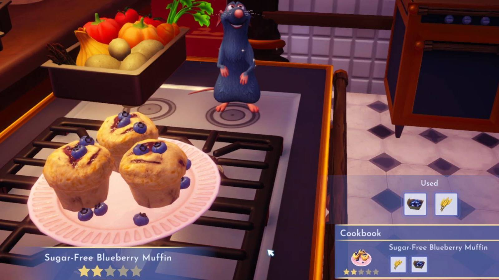 sugar-free blueberry muffin ddv