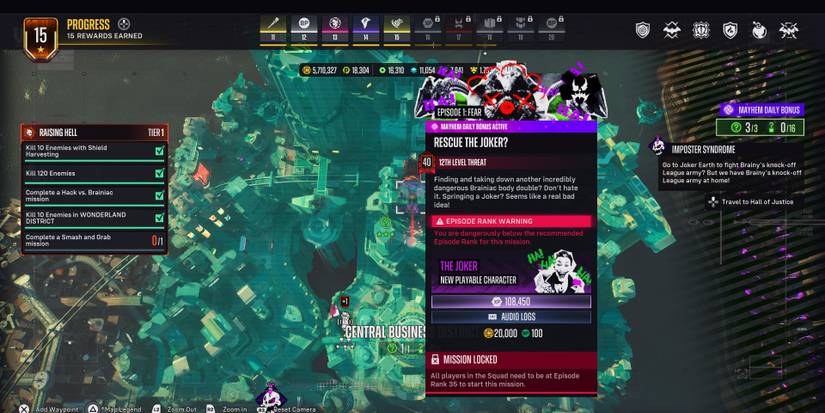 metropolis episode 1: fear map