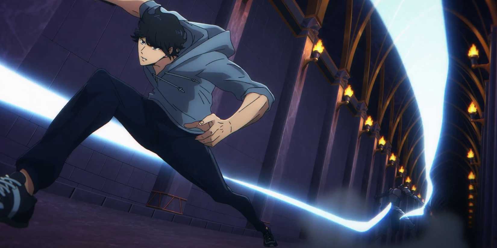 Sung Jinwoo Defeats a Knight – Solo Leveling Episode 11